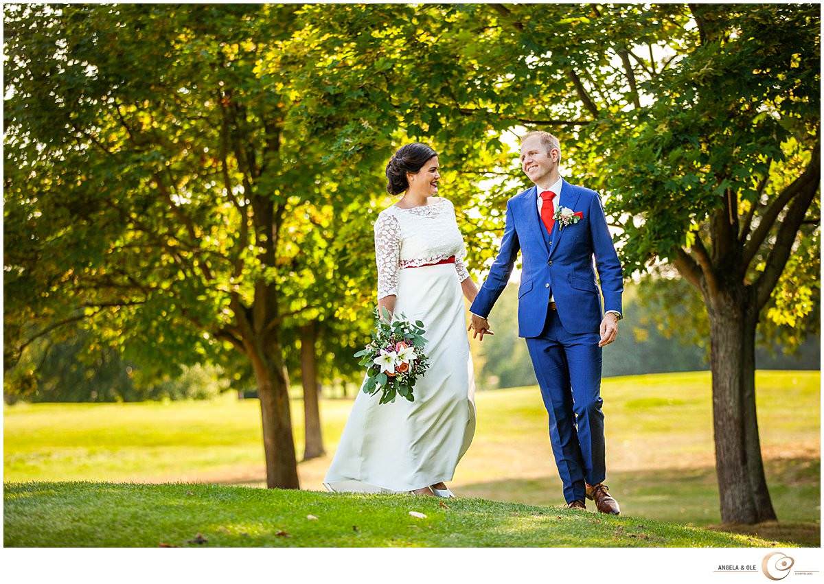 Hochzeit am alten fliess - Auf dem Golfplatz